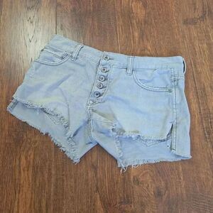 Free People Runaway Cut-Off Shorts